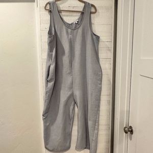 Sweet Salt XL Grey Jumpsuit